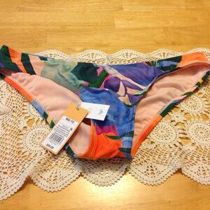 Kona Sol Women's floral bikini swimsuit bottom Nwt